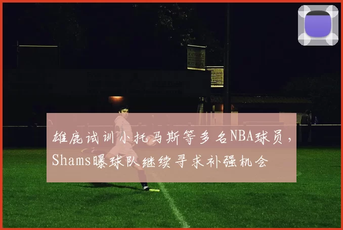 雄鹿试训小托马斯等多名NBA球员，Shams曝球队继续寻求补强机会